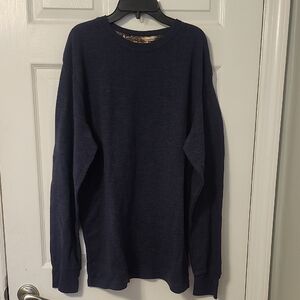 Realtree Men's Navy Blue Shirt